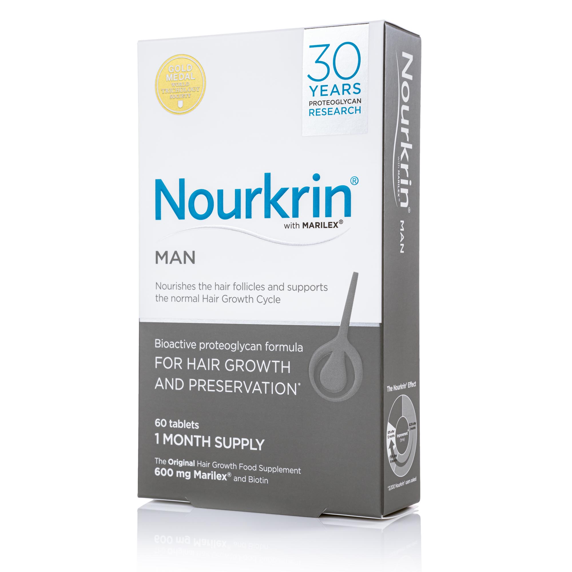 Nourkrin Man hárkúr 60 töflur