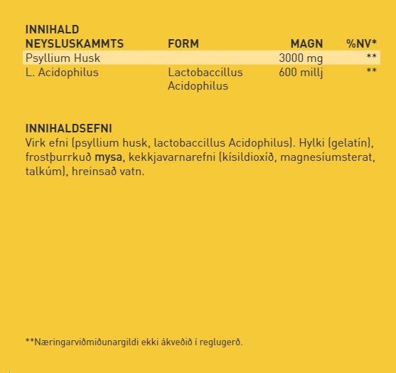 Guli Miðinn Colon Cleanser 120 hylki (1)