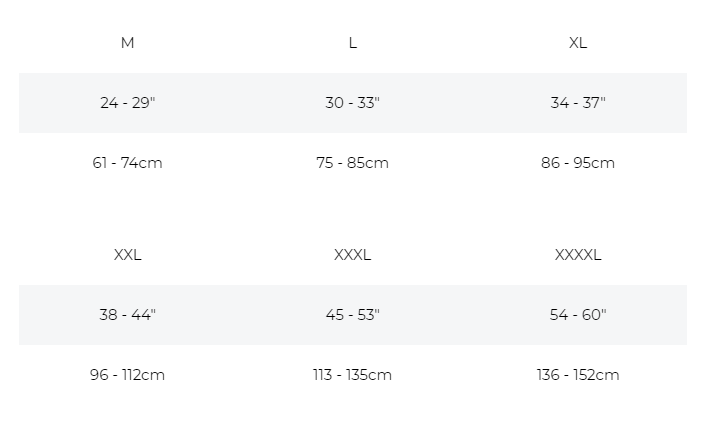 Incrediwear hlíf fyrir bak svört XXXL #136-152cm. (2)