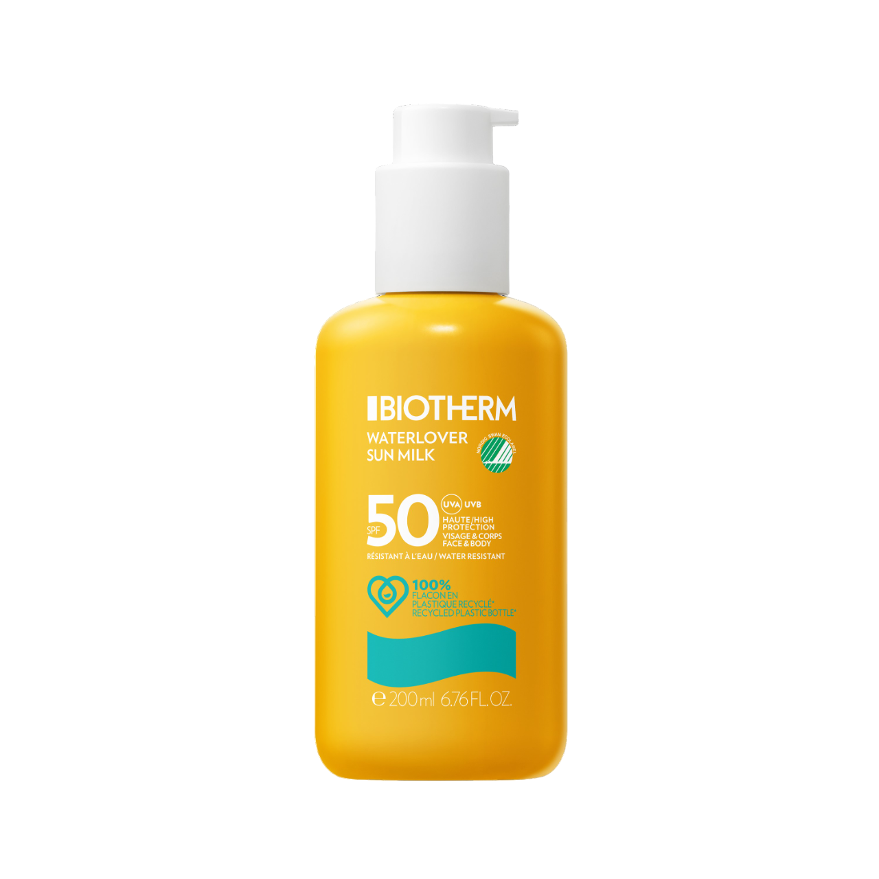 Biotherm WATERLOVER Sun Milk Sólarvarnir SPF50, 200 ml.