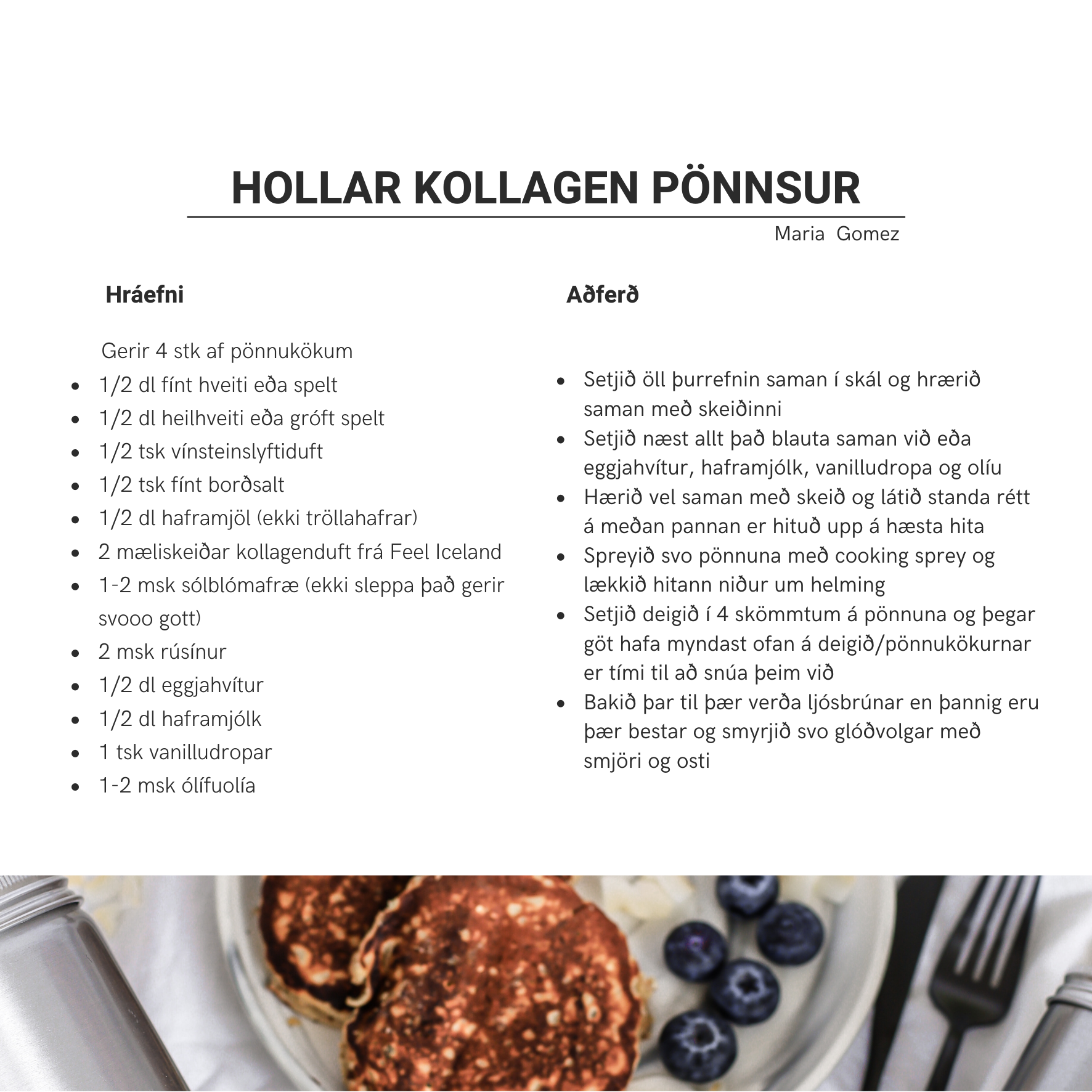 Feel Iceland Marine Amino kollagen 140 gr. (2)