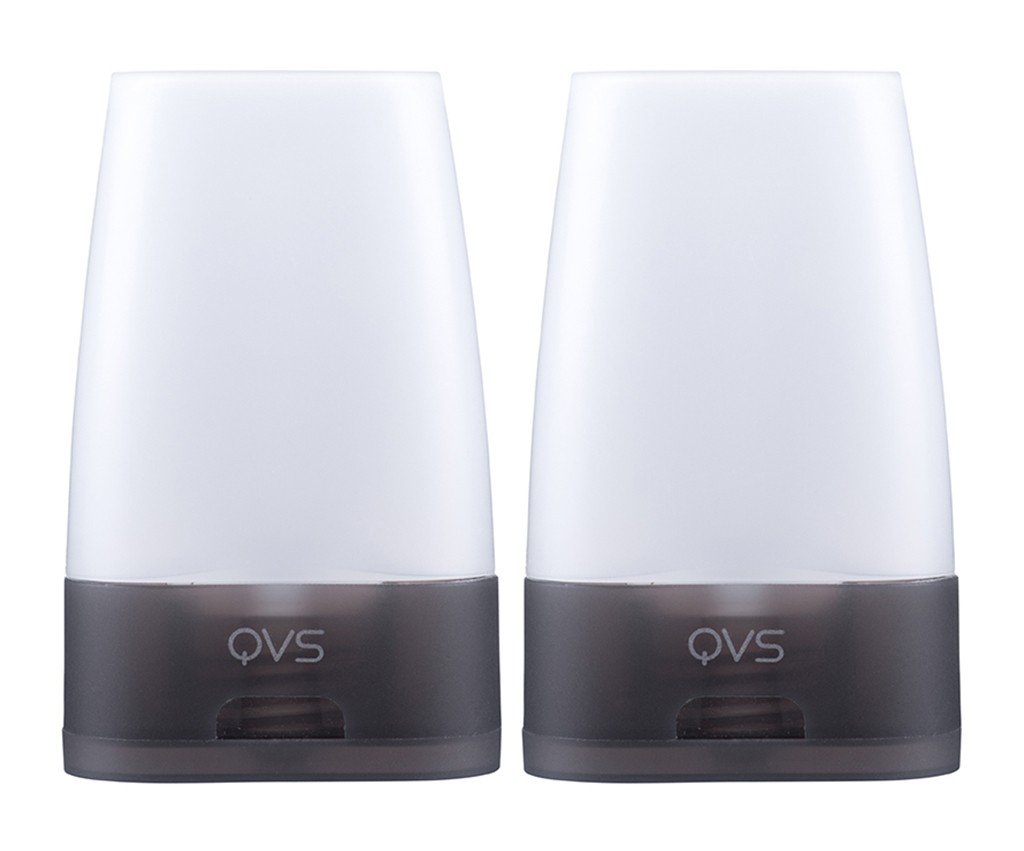 QVS ferðaflöskur túbur 50 ml., 2 stk.