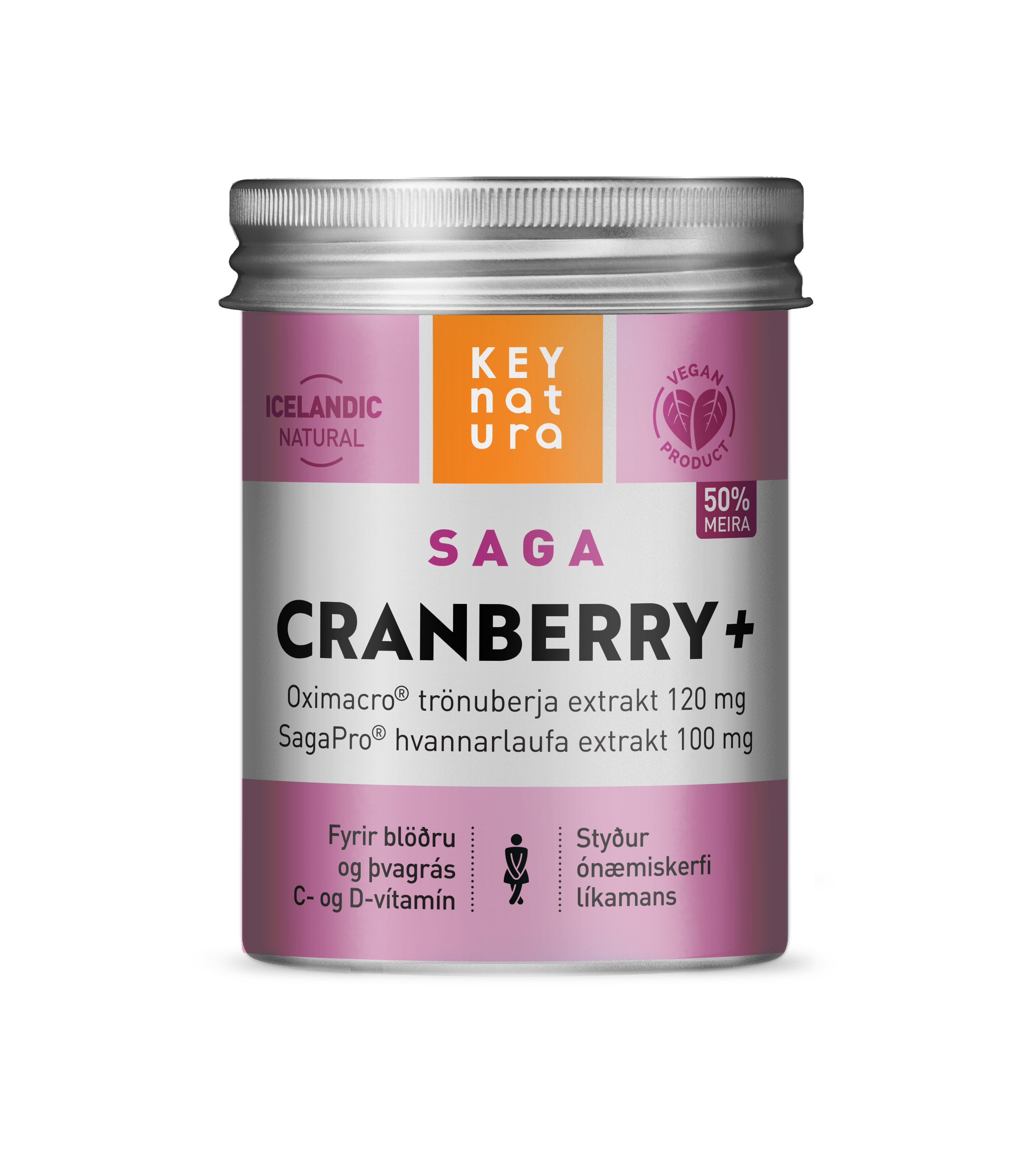 Saga Natura Saga Cranberry 30 hylki