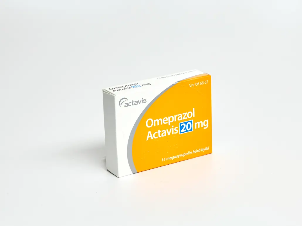 066862 Omeprazol Actavis Magasýruþolið Hart Hylki 20 Mg 14 Stk.Psd