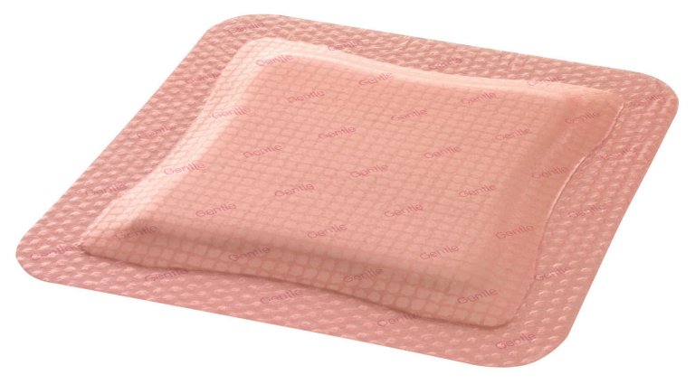 Allevyn Gentle Border 12,5x12,5cm, 1 stk.