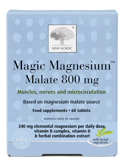 New Nordic Magic Magnesium Malate 60 töflur