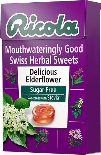 Ricola Ylliblóm  / Elderflower 45gr. #sykurlaust