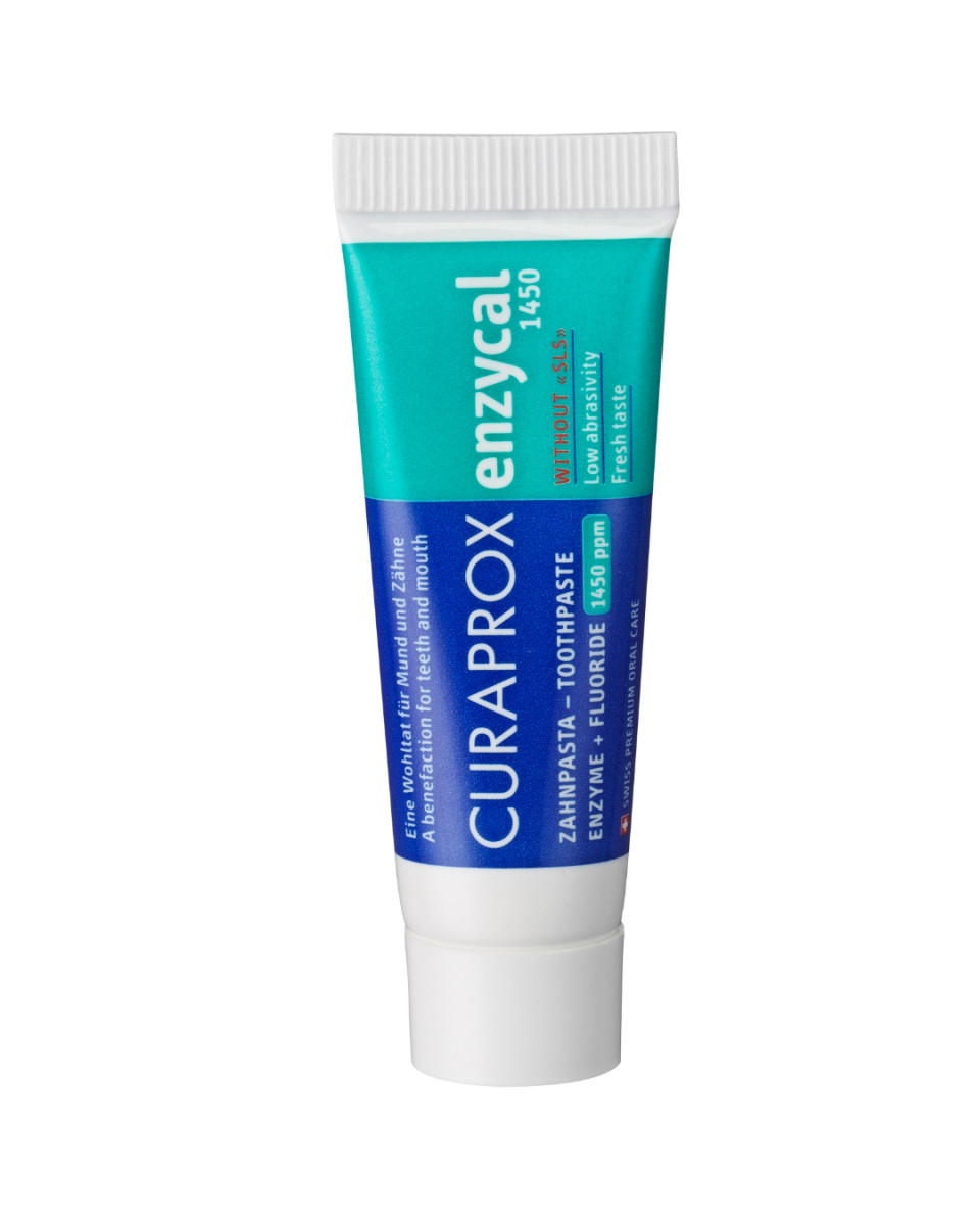 Curaprox Enzycal 1450 tannkrem 10 ml.