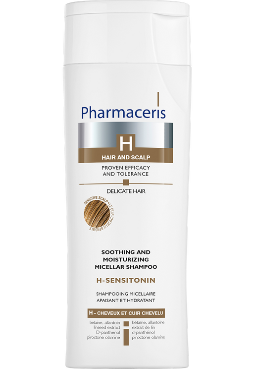 Pharmaceris H-Sensitoni sjampó fyrir viðkvæman hársvörð 250 ml.