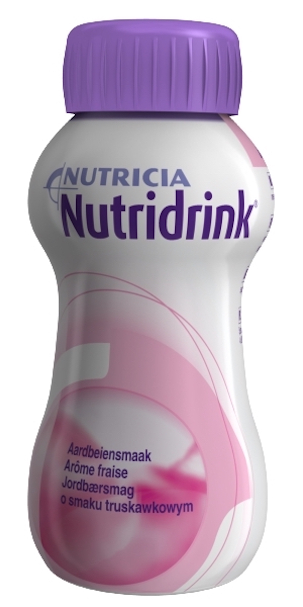 Nutricia Nutridrink jarðaberjabragð 4 x 200 ml.