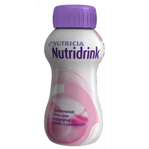 Nutricia Nutridrink jarðaberjabragð 4 x 200 ml.