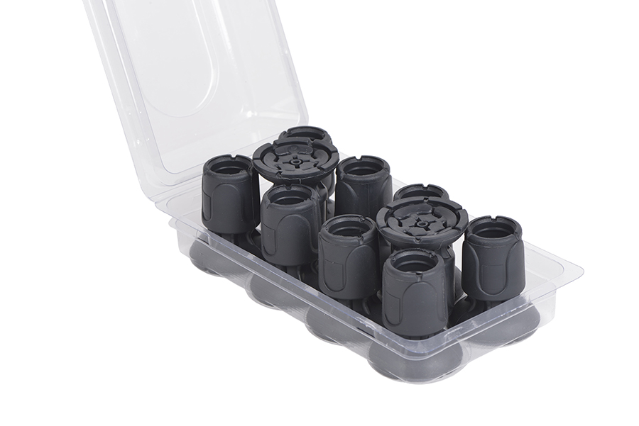 Gúmmítappar fyrir hækjur 1 stk.