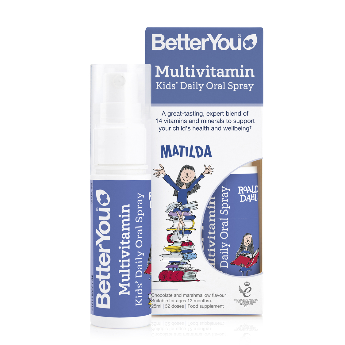 Better You MultiVit  Fjölvítamín munnúði fyrir börn 1 árs+ 25 ml. #32 skammtar