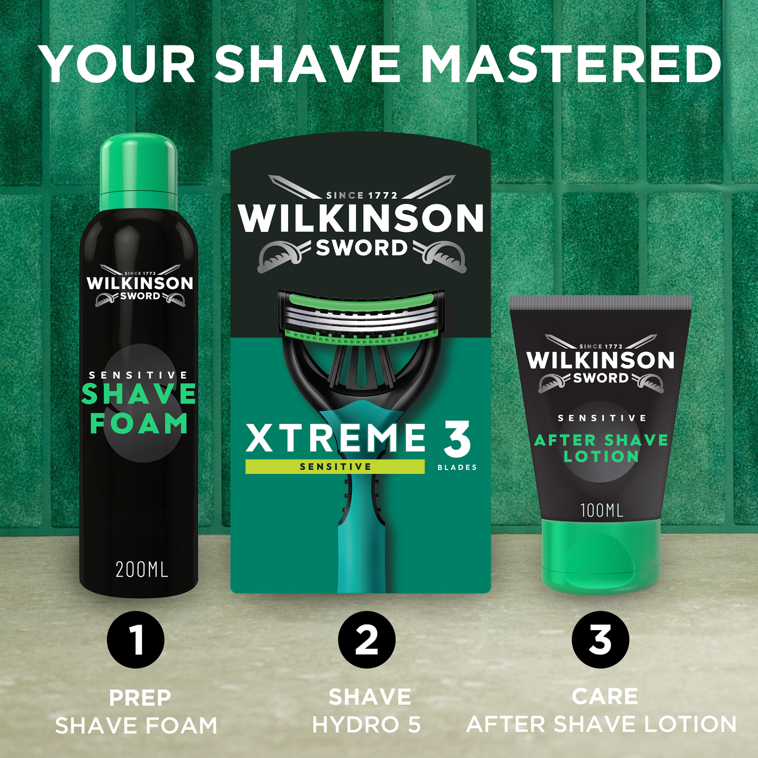 Wilkinson Xtreme3 Sensitive rakvél 4 stk. (2)
