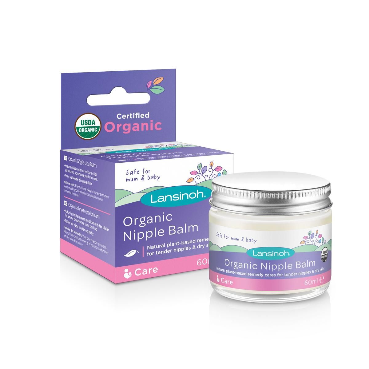 Lansinoh Organic Nipple Balm 60 ml.