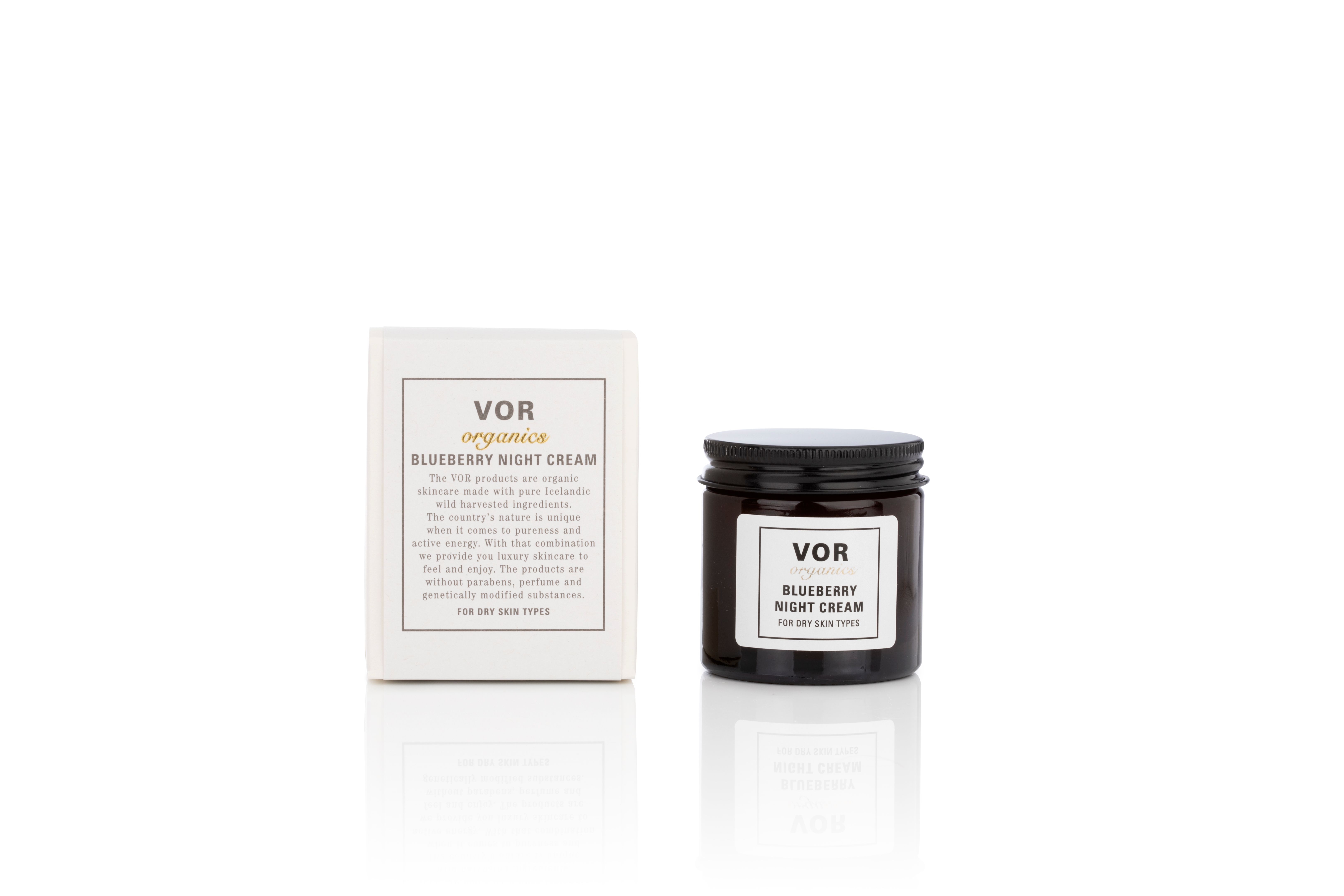 VOR organics Blueberry night cream 60 ml.