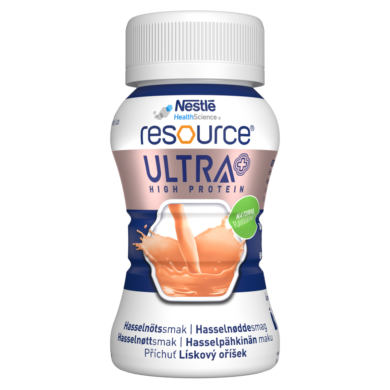 Resource Ultra High Protein heslihnetubragð 4x125 ml.