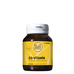 Guli miðinn D3 vítamín 2000ae 120 perlur