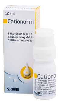 Cationorm augndropar 10 ml. - við augnþurrki