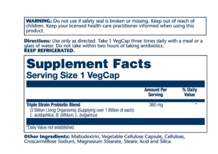 Solaray Multidophilus 3 strains,  3 Billion, 100 veganhylki (1)