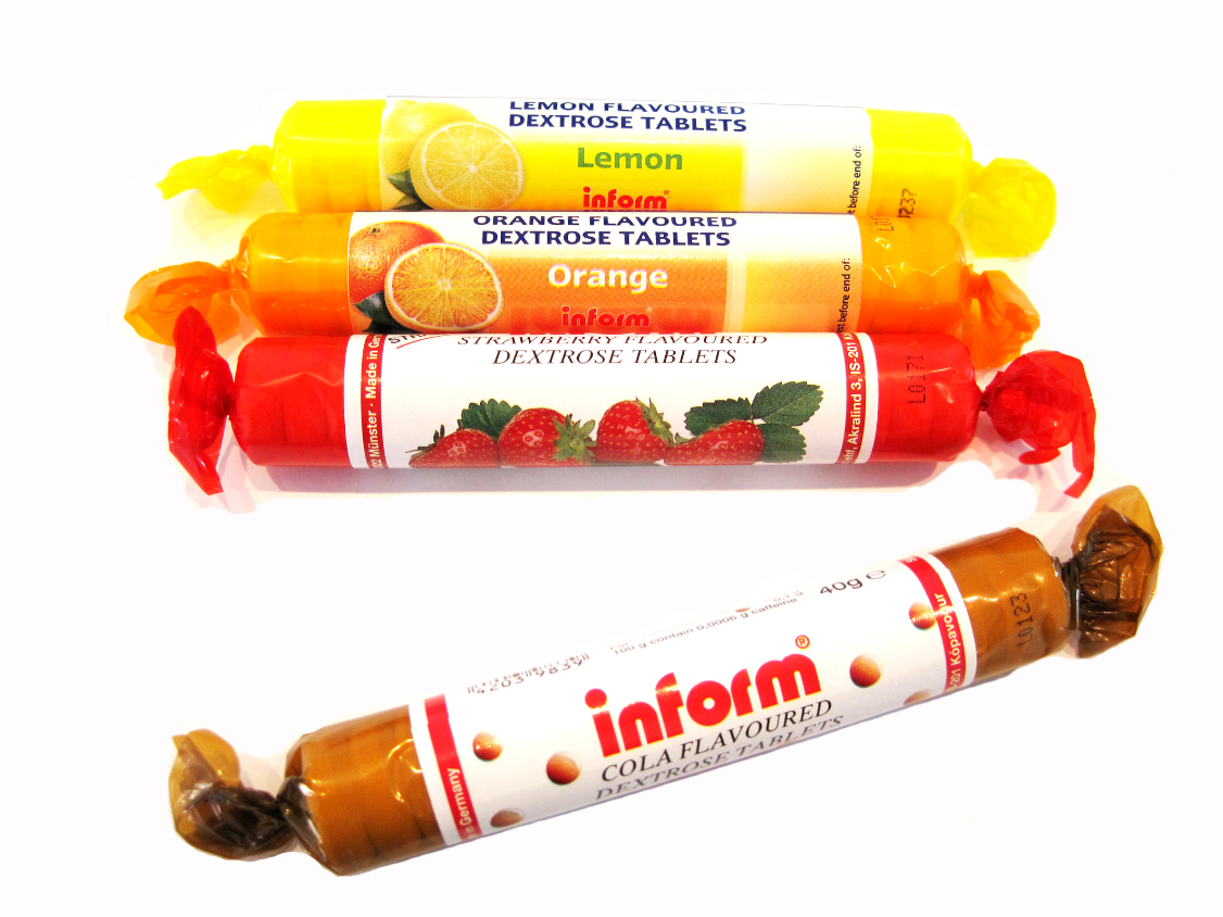 Inform þrúgusykur #jarðaberjabragð