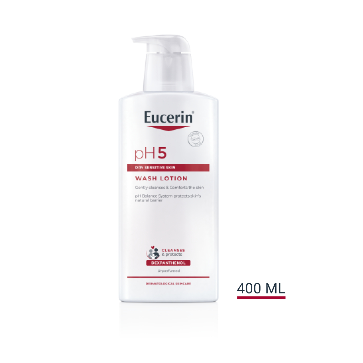 Eucerin pH5 sápa án ilms 400 ml.