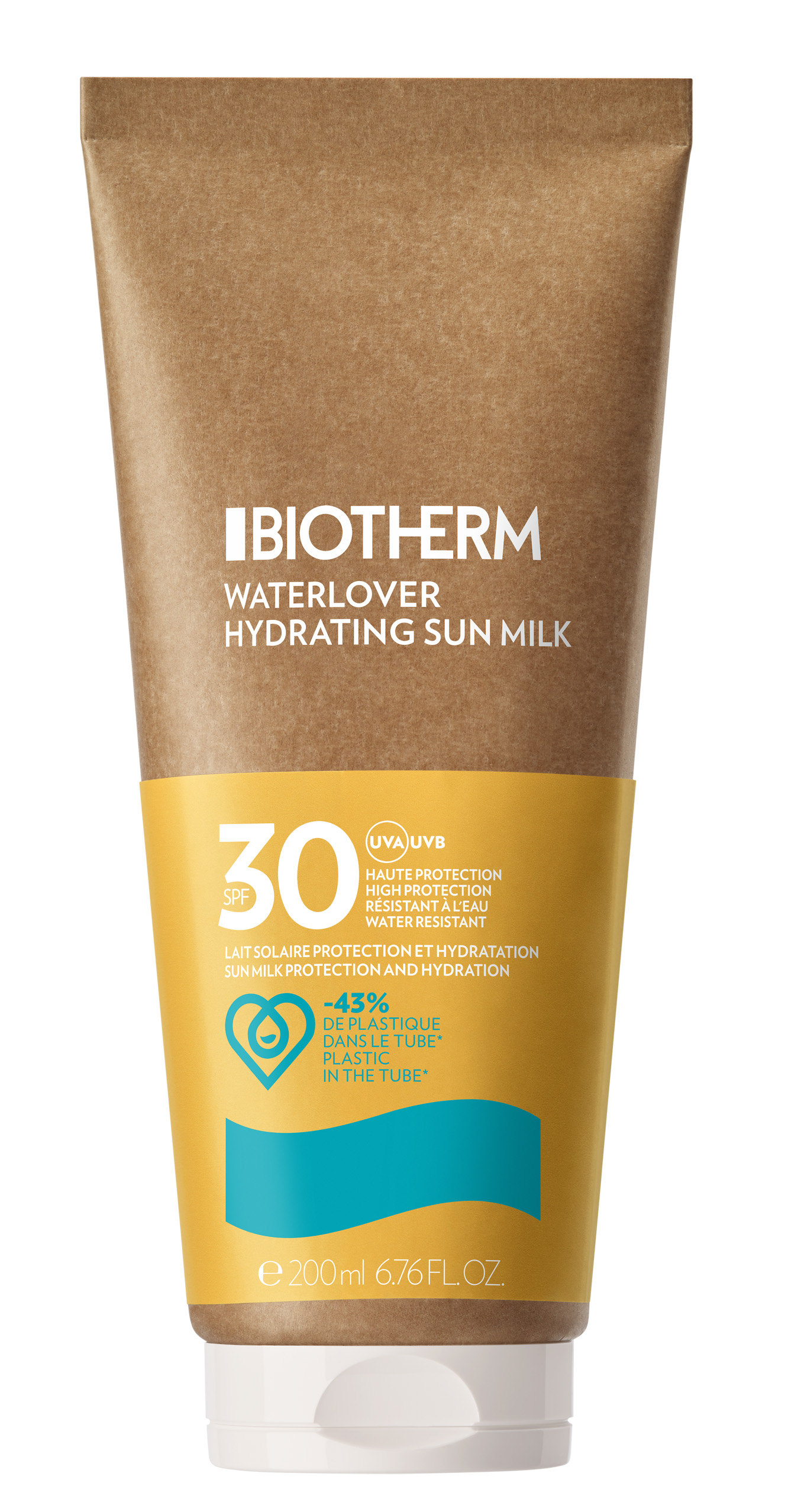 Biotherm Waterlover milk Sólarvarnir SPF30, 200 ml.