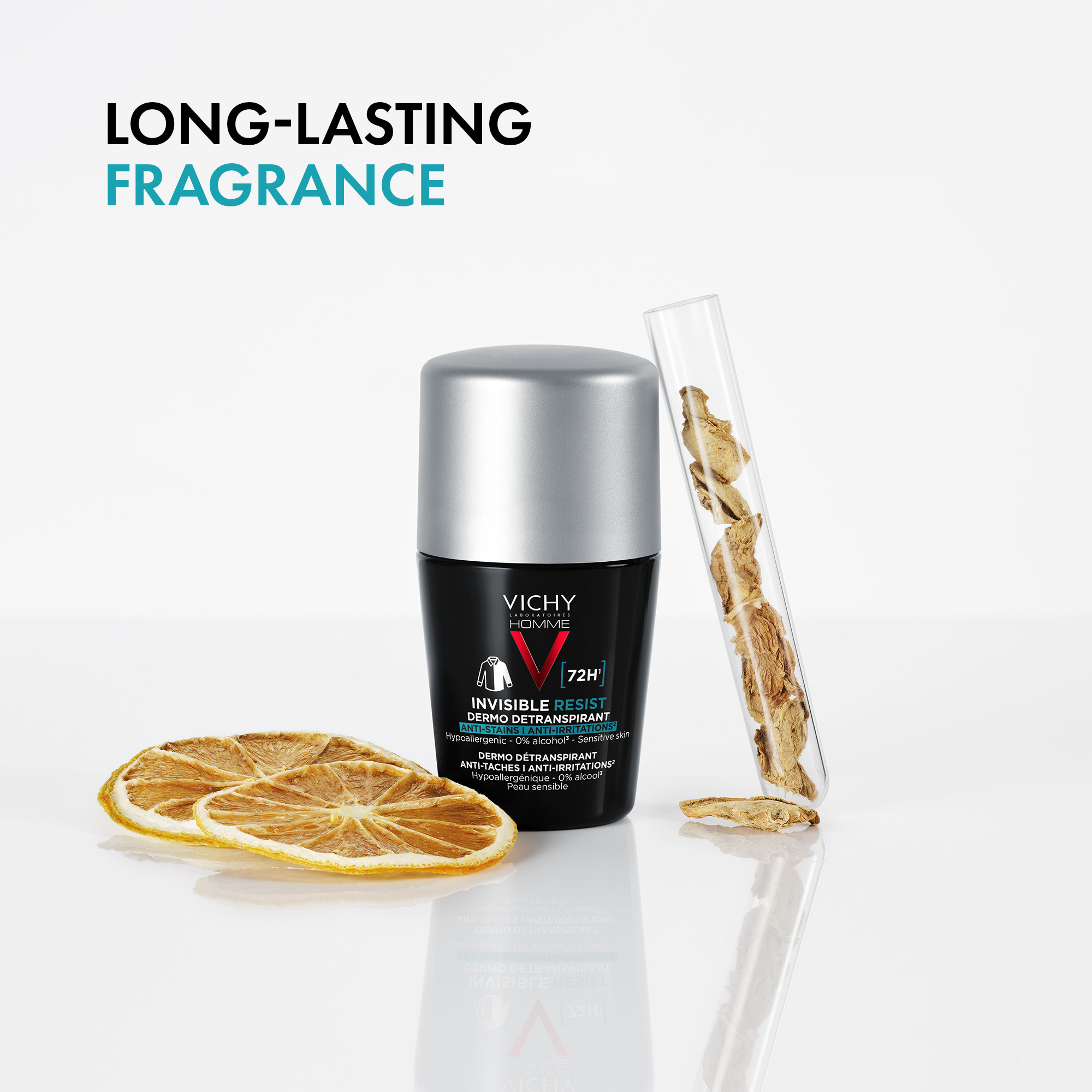 Vichy Homme Invisible Protect 72H Anti-stain Roll-on 50 ml. (2)