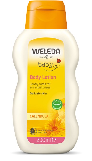 Weleda Calendula barna húðmjólk 200 ml.
