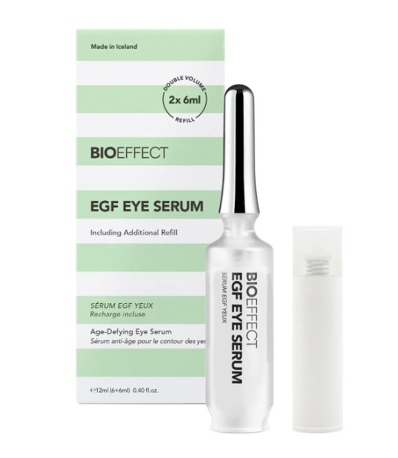 BIOEFFECT EGF Eye Serum með áfyllingu 2x6 ml.