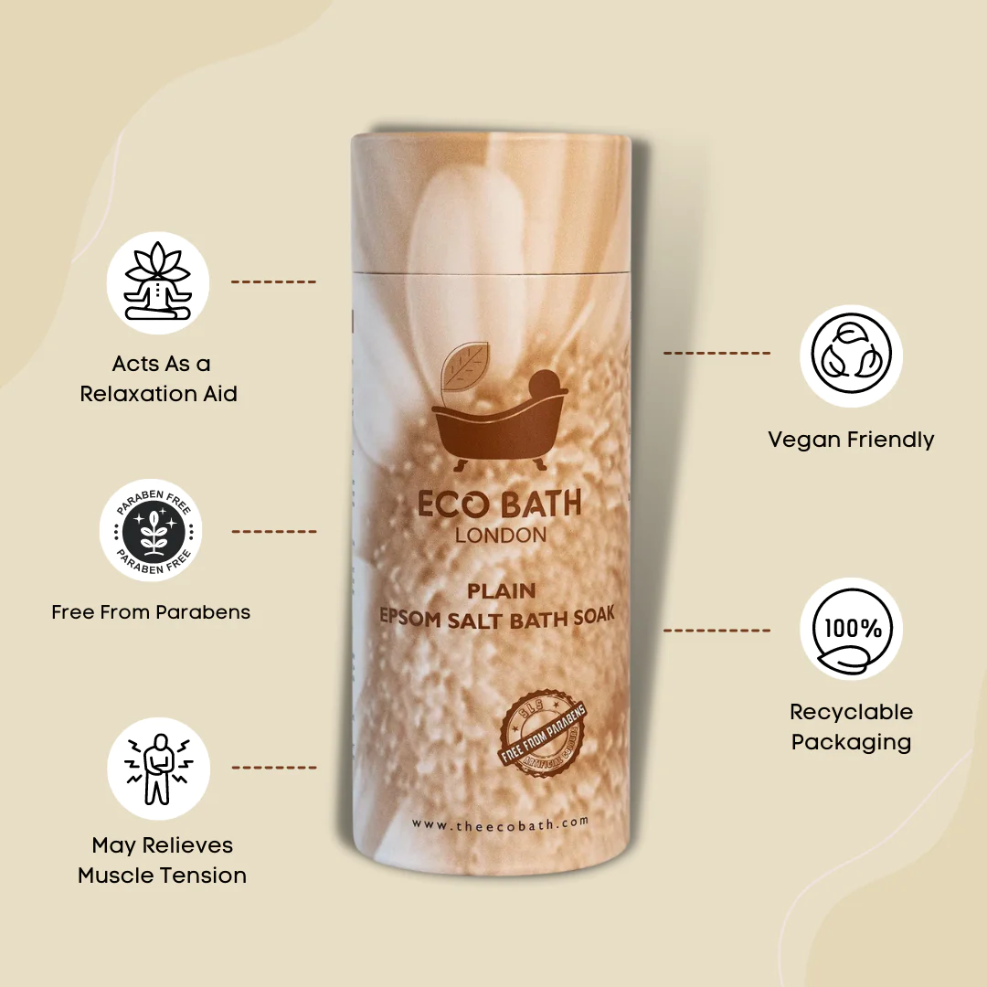 The Eco Bath Plain Epsom salt 1kg (1)