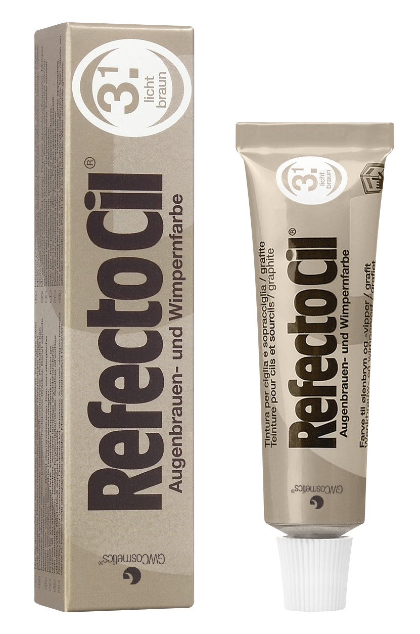 Refectocil augnhára- og augnbrúnalitur #ljósbrúnn 15 ml.