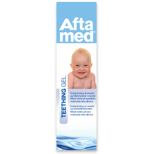 Aftamed teething gel fyrir tanntöku ungbarna
