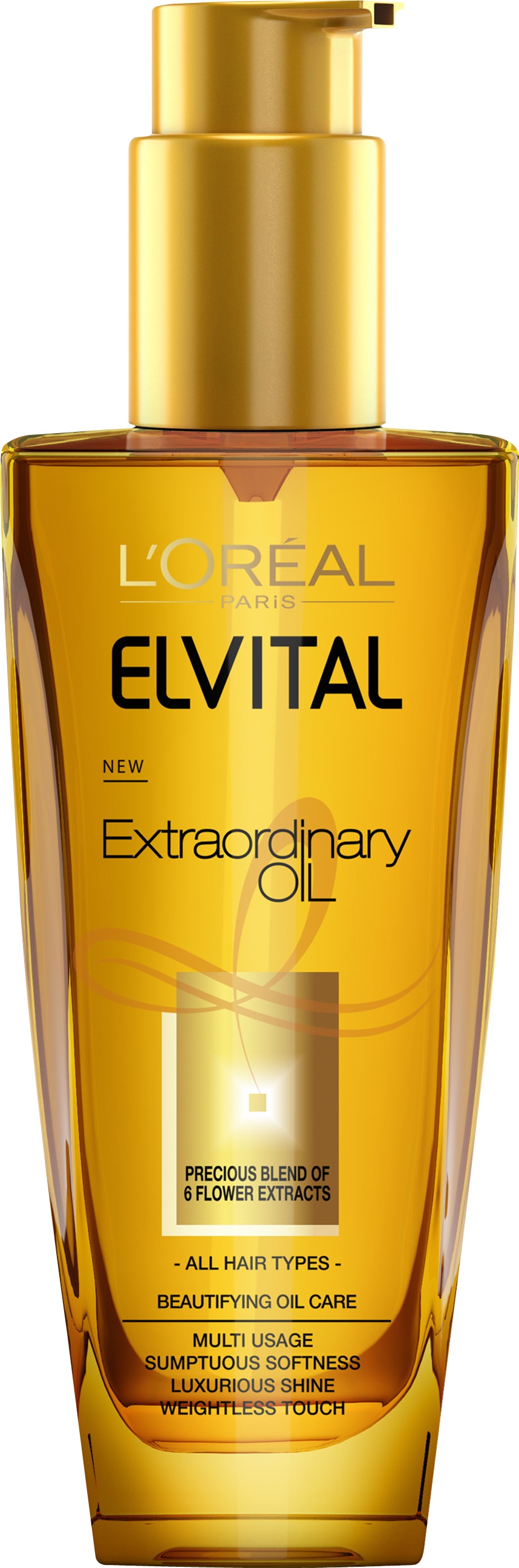 LOreal Elvital hárolía, allar hárgerðir 100 ml.