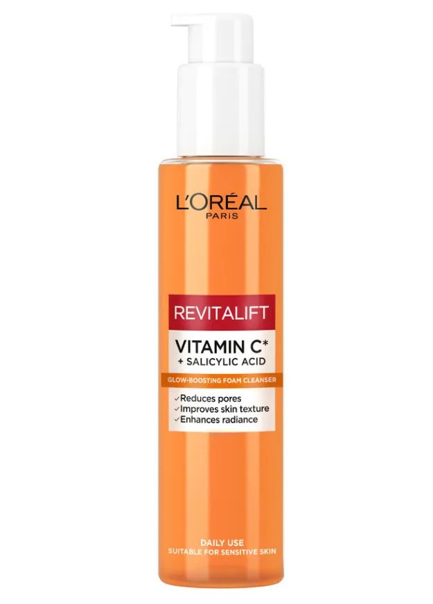 L'Oreal Revitalift Vitamin C Cleanser 150 ml.