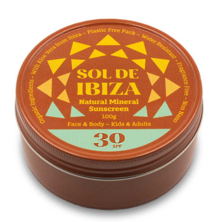 SOL DE IBIZA Mineral Sólarvarnir SPF30 100 gr. (1)