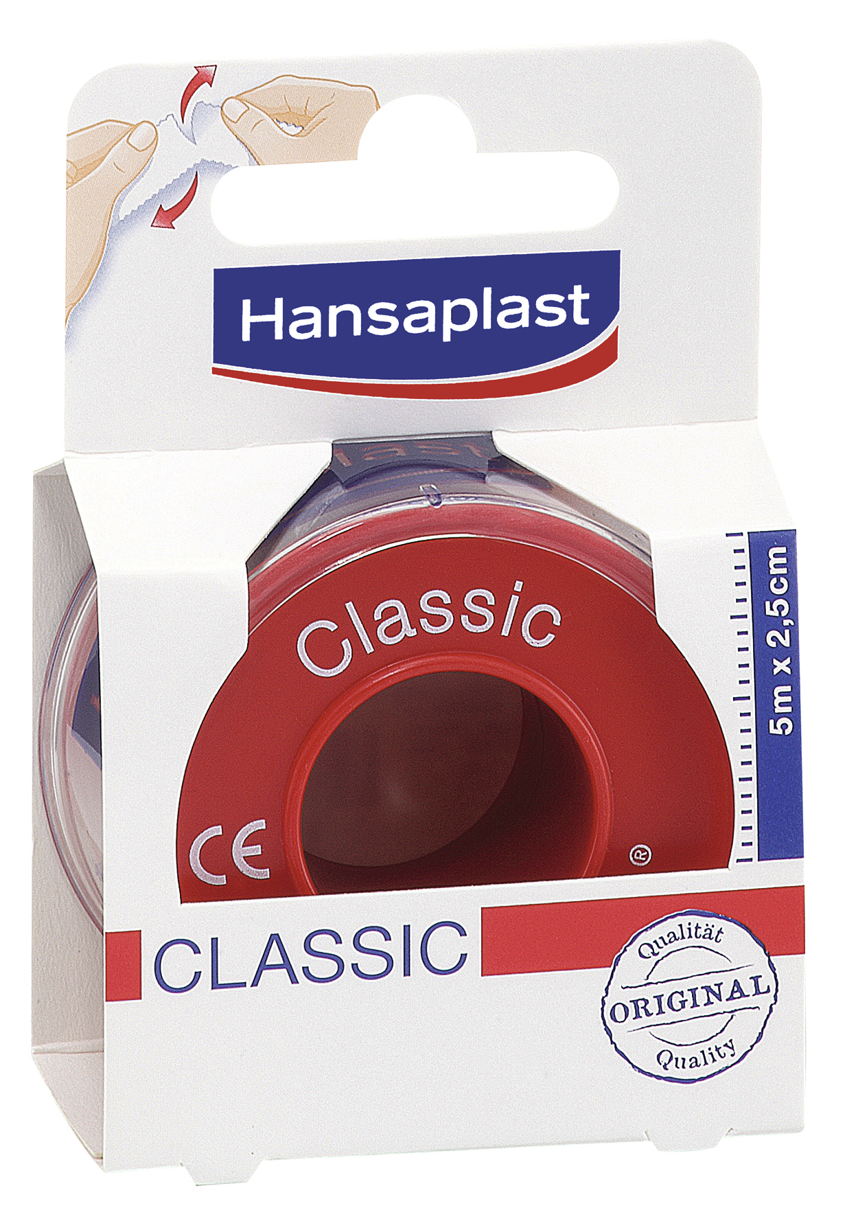 Hansaplast classic fix sjúkratape 2,5cmx5m