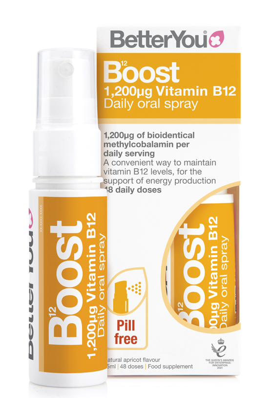 Better You B12 Boost munnúði 25 ml. #48 skammtar