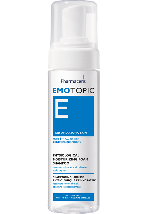 Pharmaceris E, Emotopic Physiological foam sjampó 200 ml.