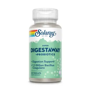 Solaray Super Digestaway + Probiotics 60 veganhylki