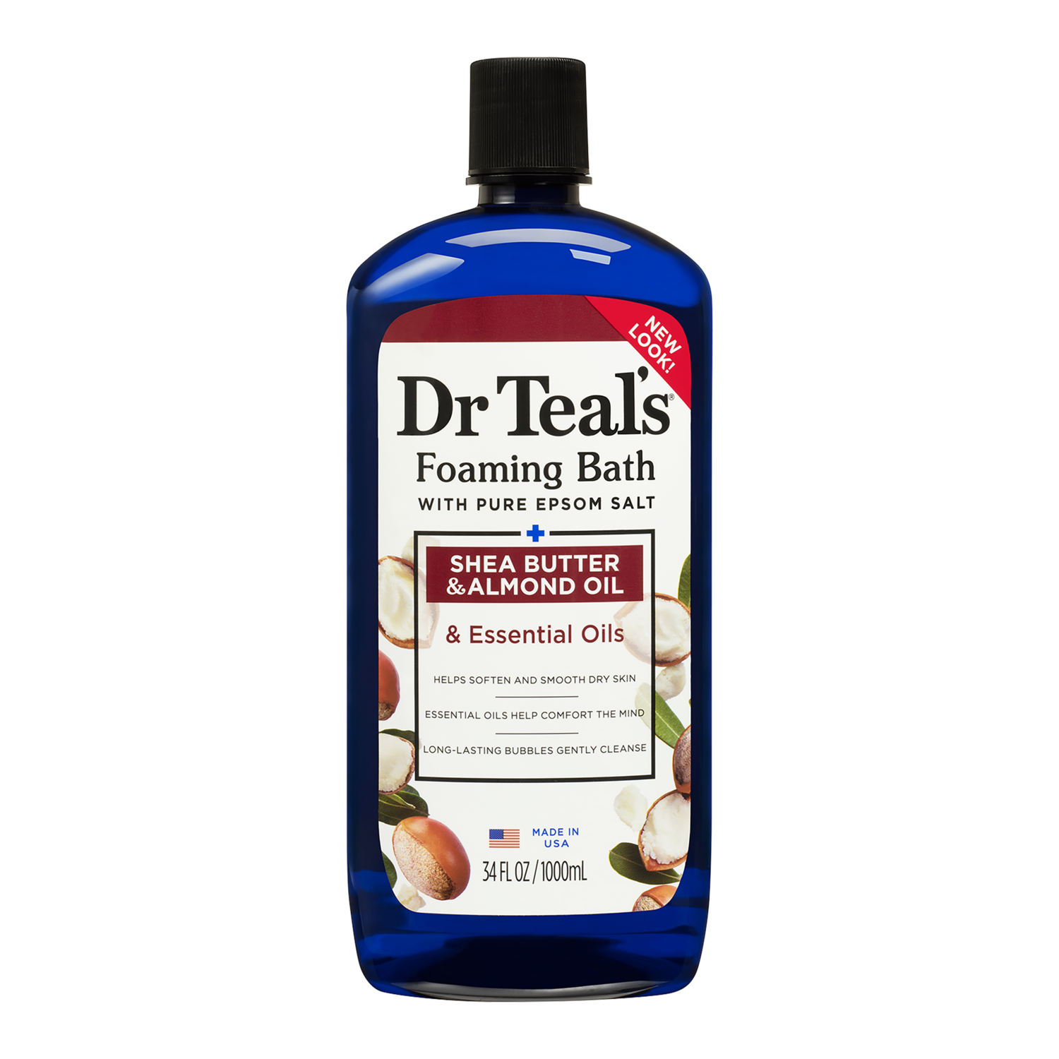 Dr. Teals Shea Butter & Almond Foaming Bath 1 líter