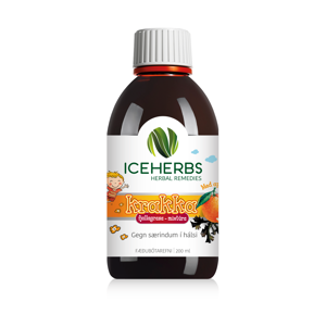 Iceherbs krakkamixtúra appelsínubragð 200 ml.