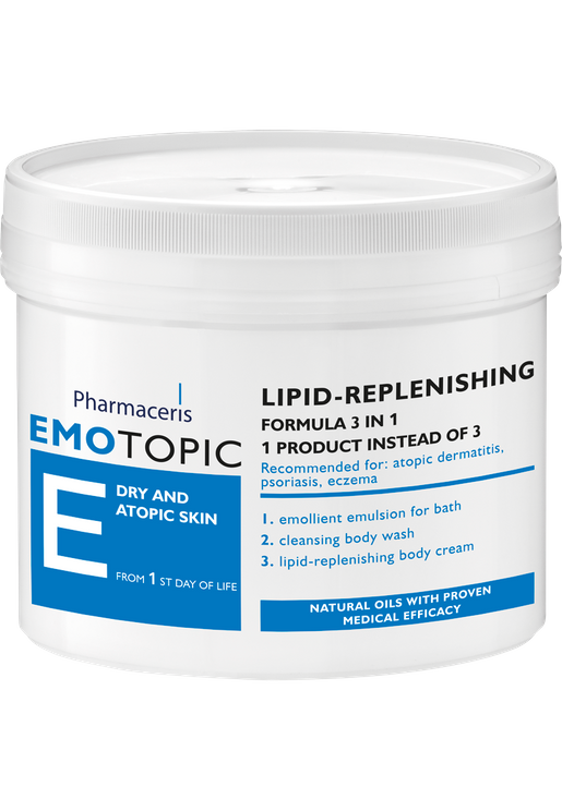 Pharmaceris E Lipid Replenishing Formula 3 in 1, 500 ml.