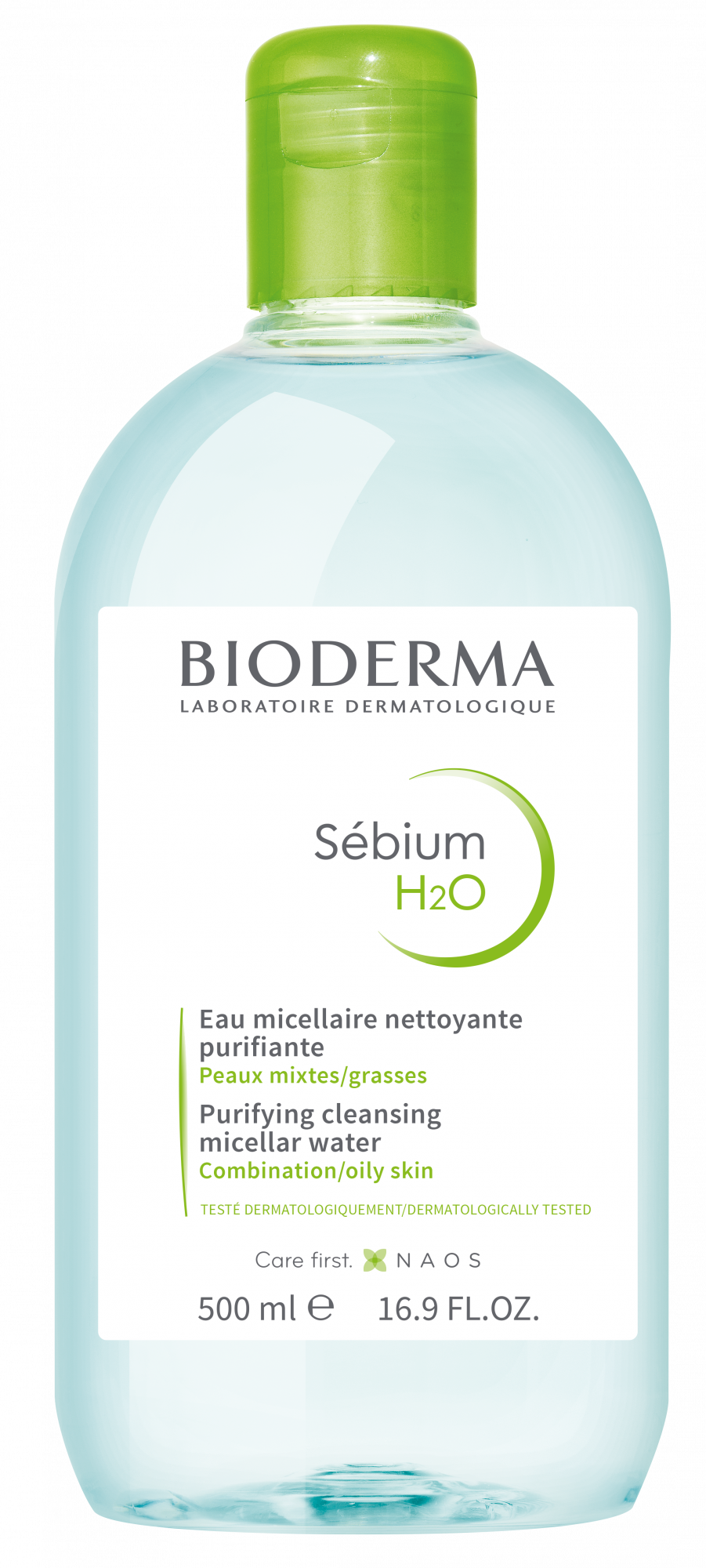 Bioderma SEBIUM H2O andlits-og farðahreinsir 500 ml.