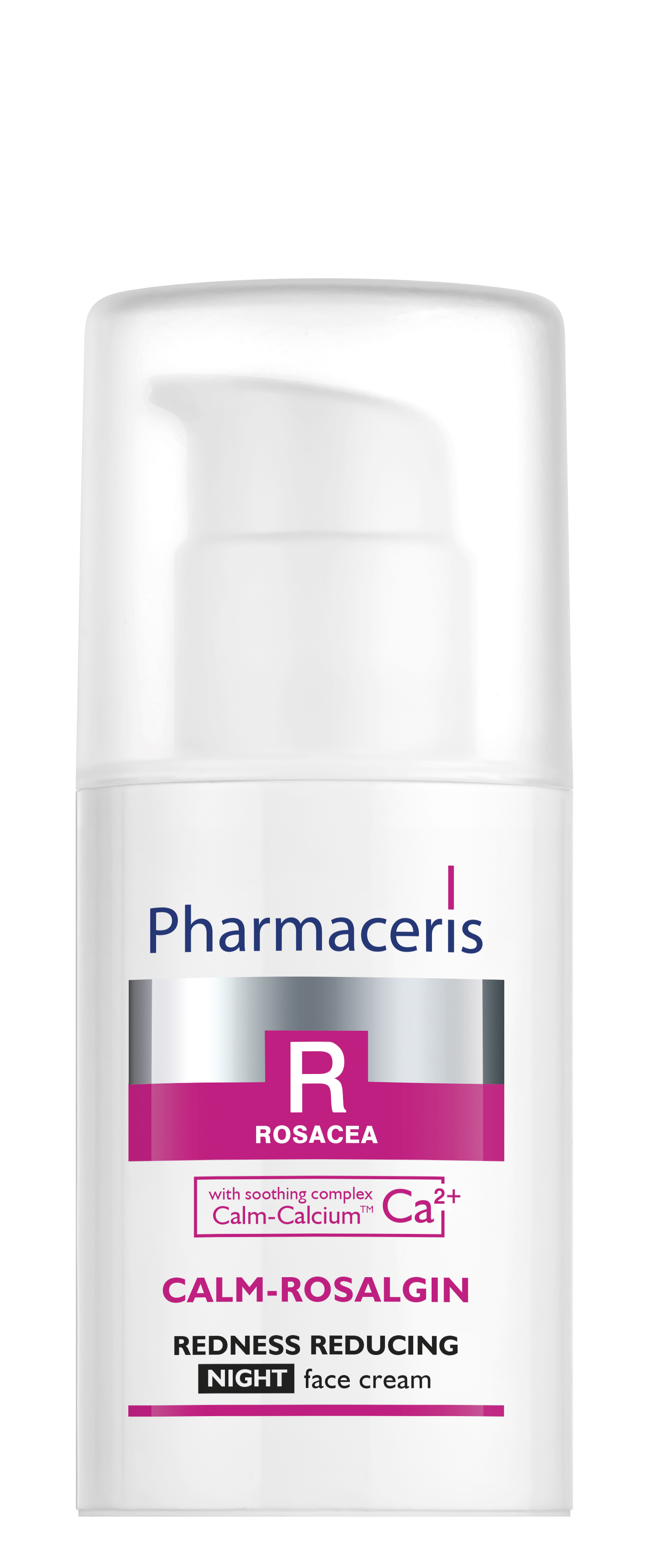 Pharmaceris R. Calm Rosalgin gegn rósroða næturkrem 30 ml.