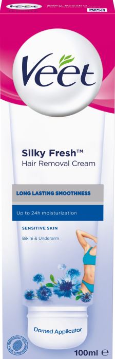 Veet Silky Fresh Fyrir bikinísvæði  og undir hendur 100 ml. (1)