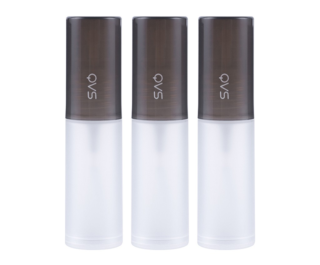 QVS ferðkrukkur og sprey 3 stk.