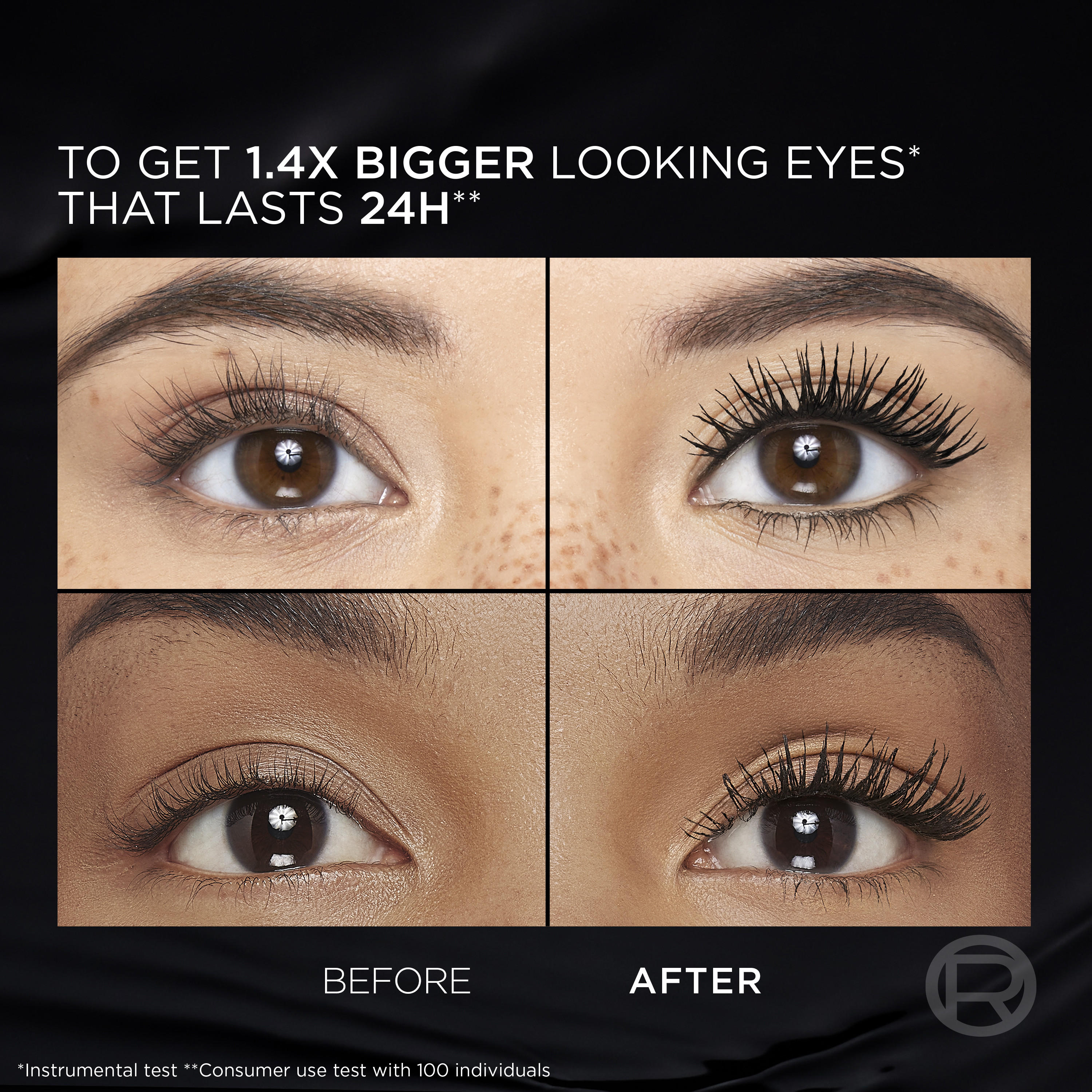 L'Oreal Paris Volume Million Lashes Panorama All Night #Black (1)