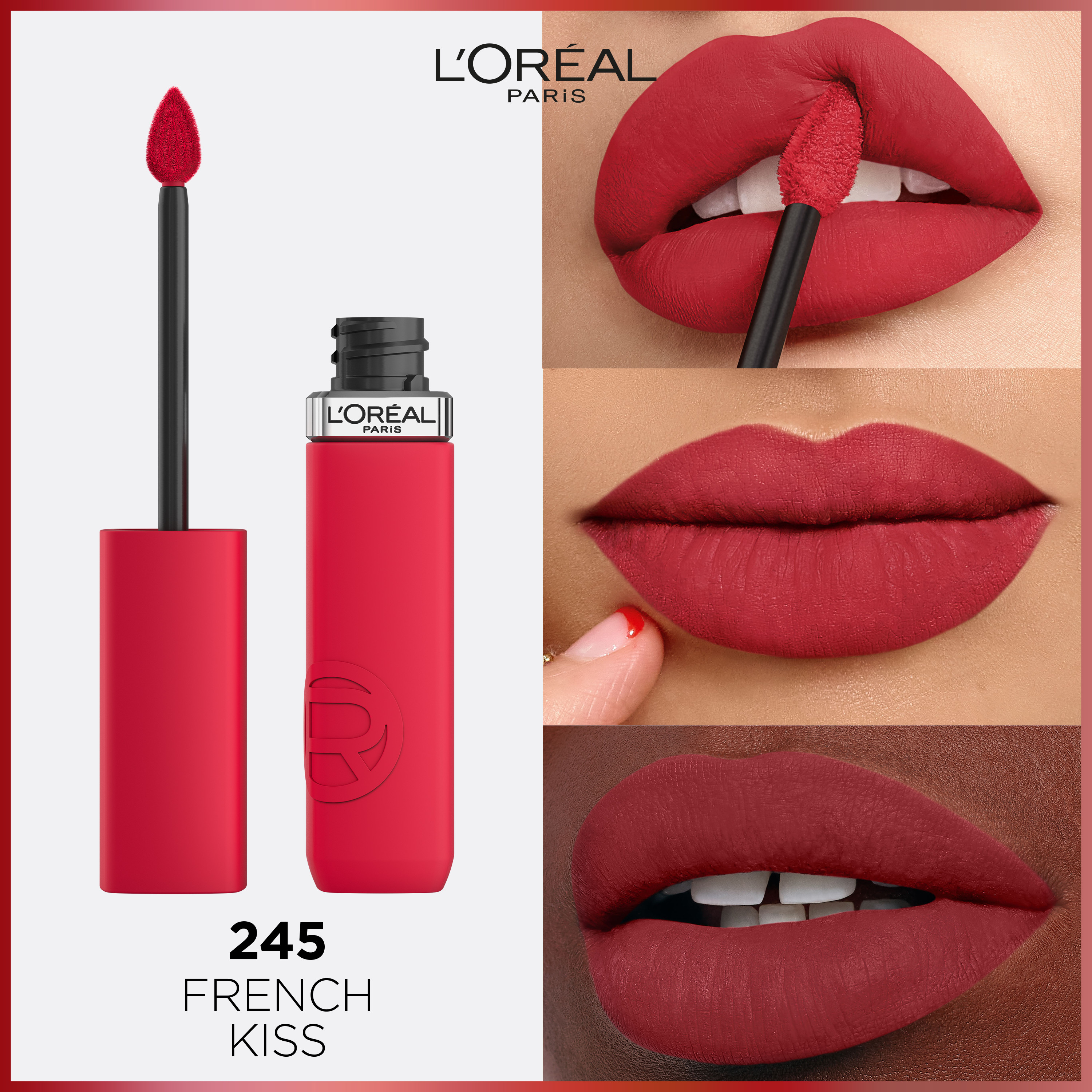 L'Oreal Infallible Matte Resistance #245 FrenchKiss (1)