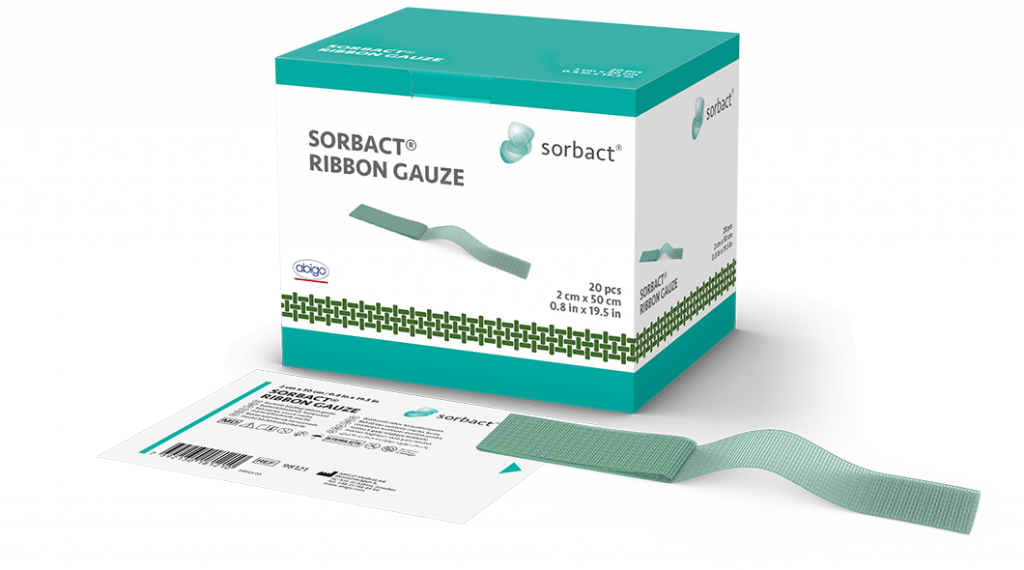 Sorbact Ribbon grisja 2x50 cm.